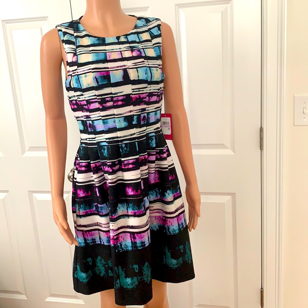 NWT Vince Canuto multi colored dress